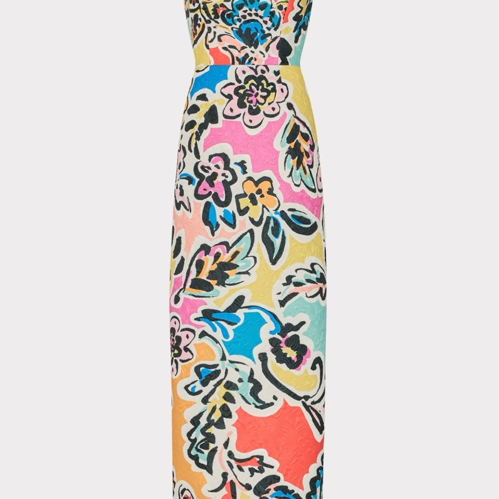 Floral Multicolor Maxi Dress